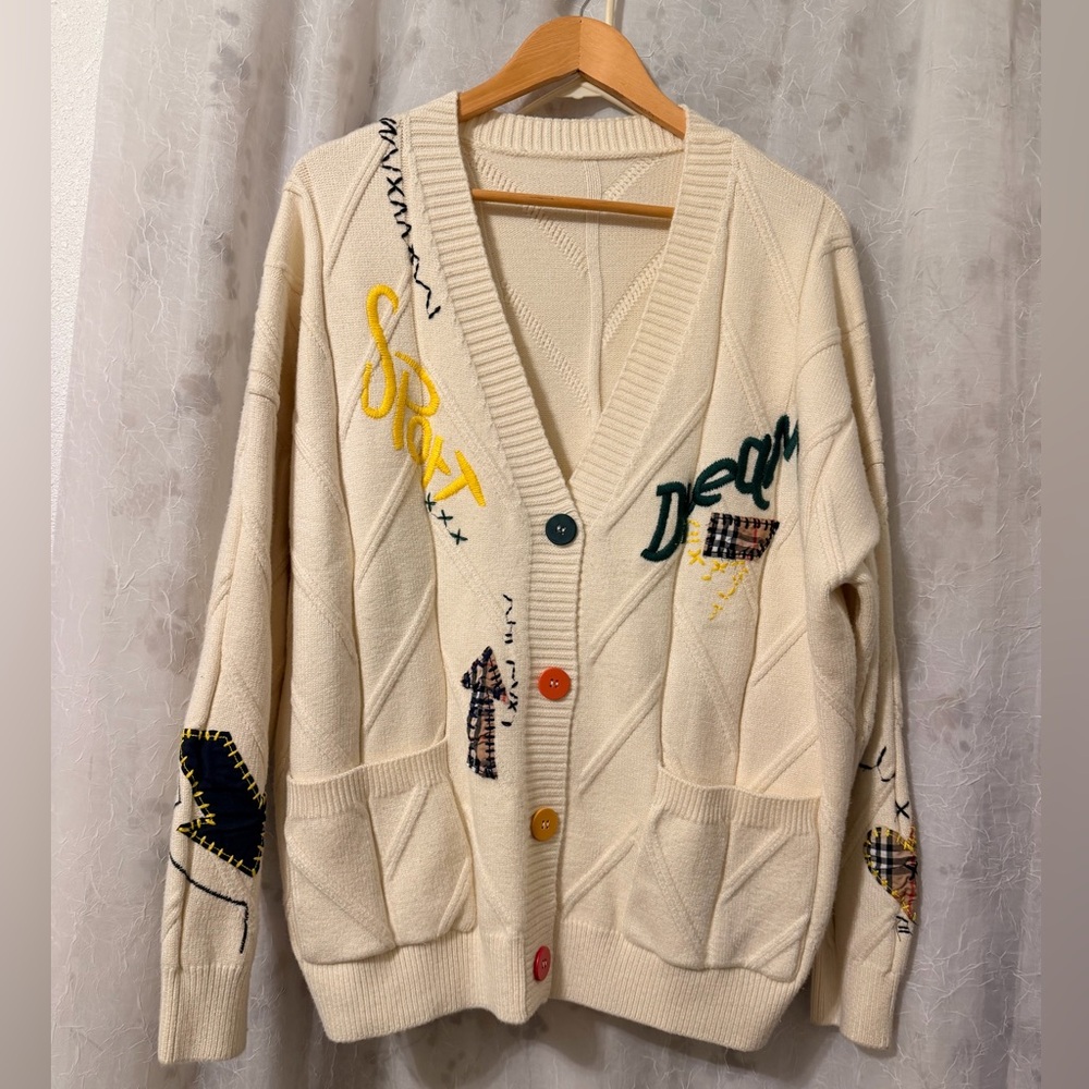 Sweater Stylish with Embroidery